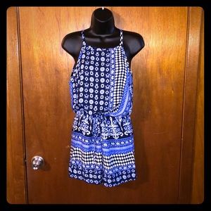 Sleeveless romper